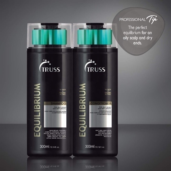 TRUSS Professional Equilibrium Shampoo Oily Hair 10.14oz Treatment Haircare - Picture 13 of 15